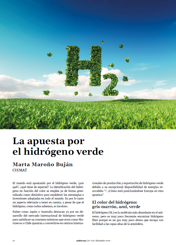 La apuesta por el hidrógeno verde