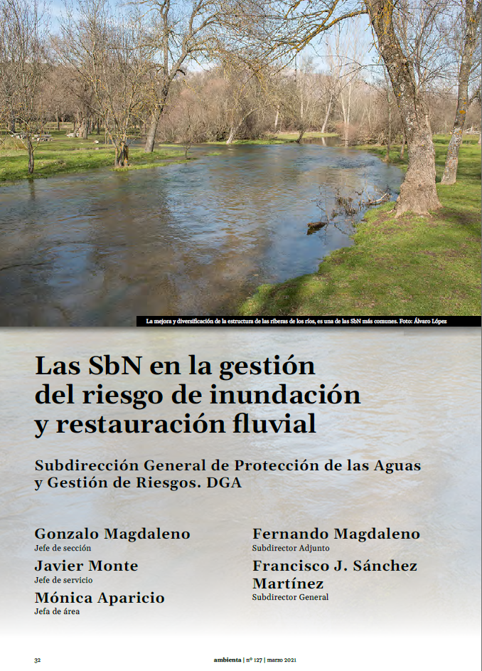 Las SbN en la gestión del riesgo de inundación y restauración fluvial