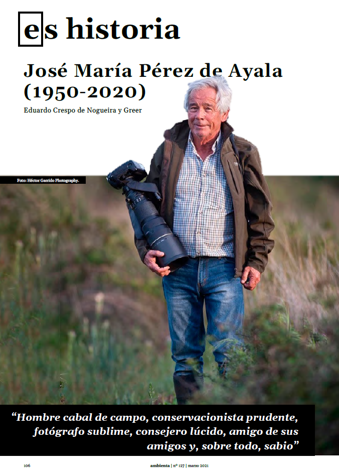 Es Historia. José María Pérez de Ayala