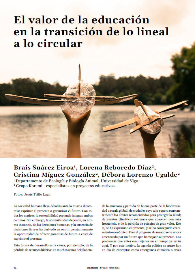El valor de la educación en la transición de lo lineal a lo circular