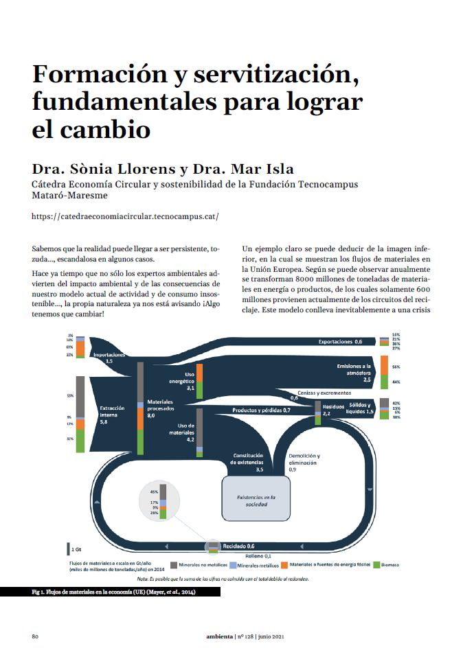 Formación y servitización, fundamentales para lograr el cambio