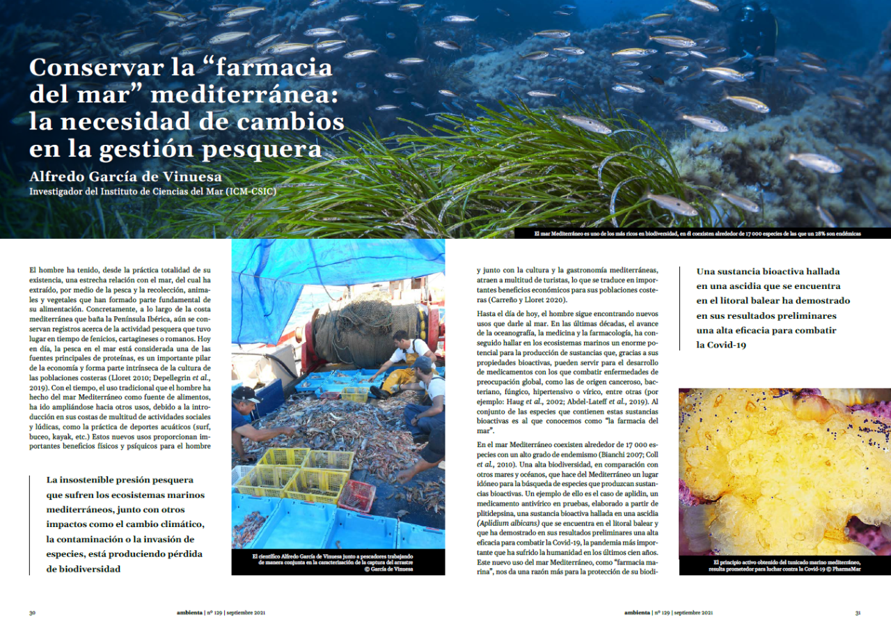Conservar la “farmacia del mar” mediterránea