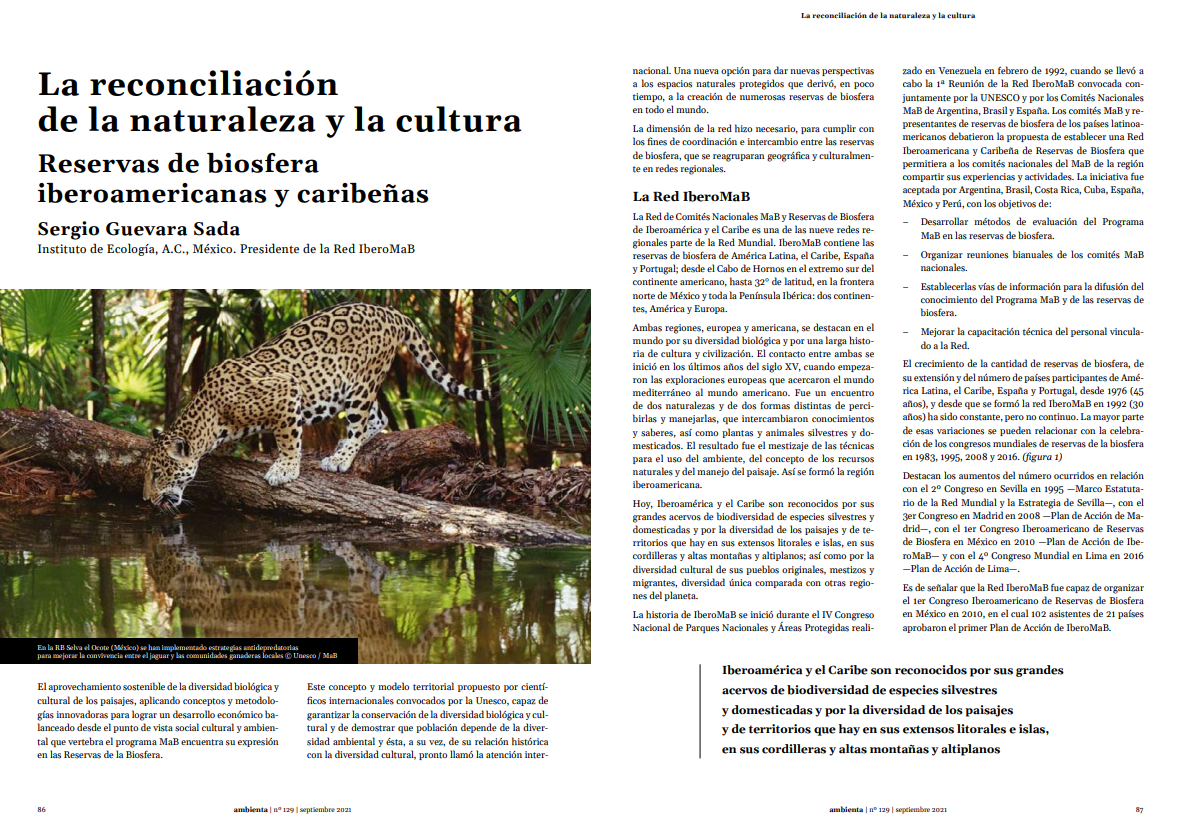 Reservas de biosfera iberoamericanas y caribeñas