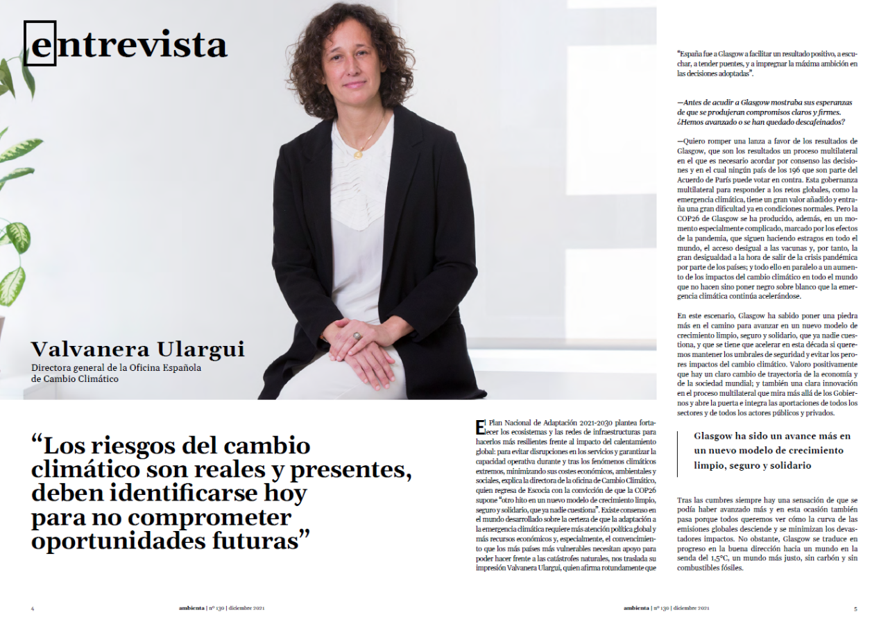 Entrevista. Valvanera Ulargui