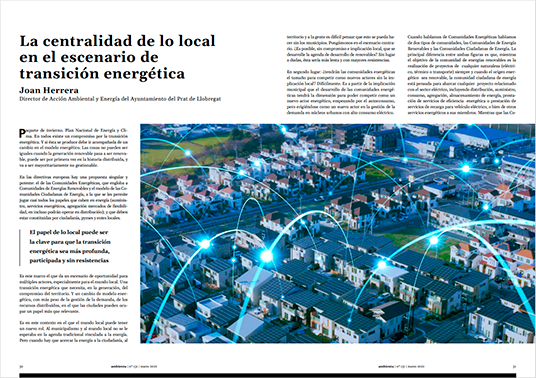 La centralidad de lo local en el escenario de transición energética
