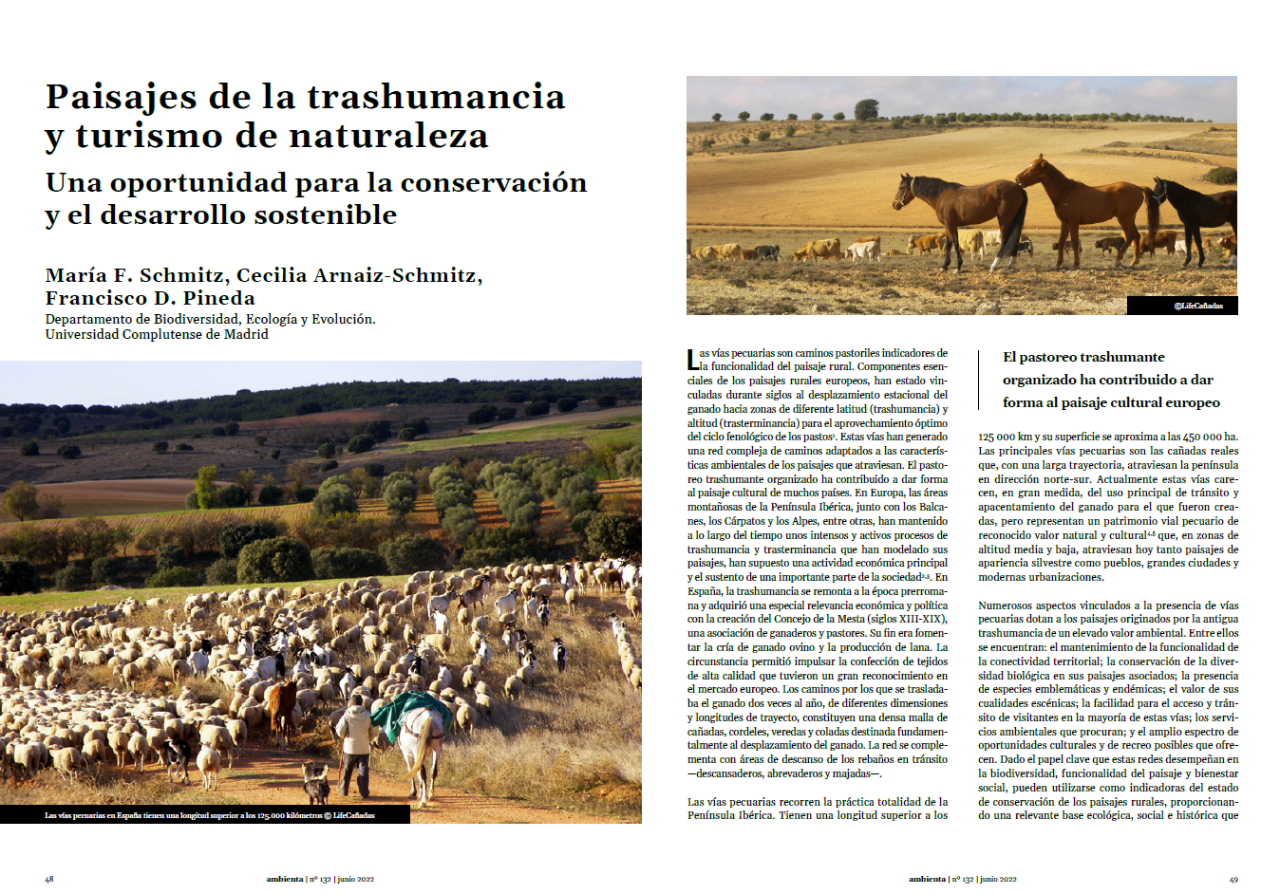 Trashumancia y turismo de naturaleza