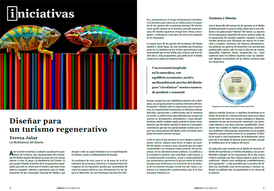 Iniciativas. Diseñar para un turismo regenerativo