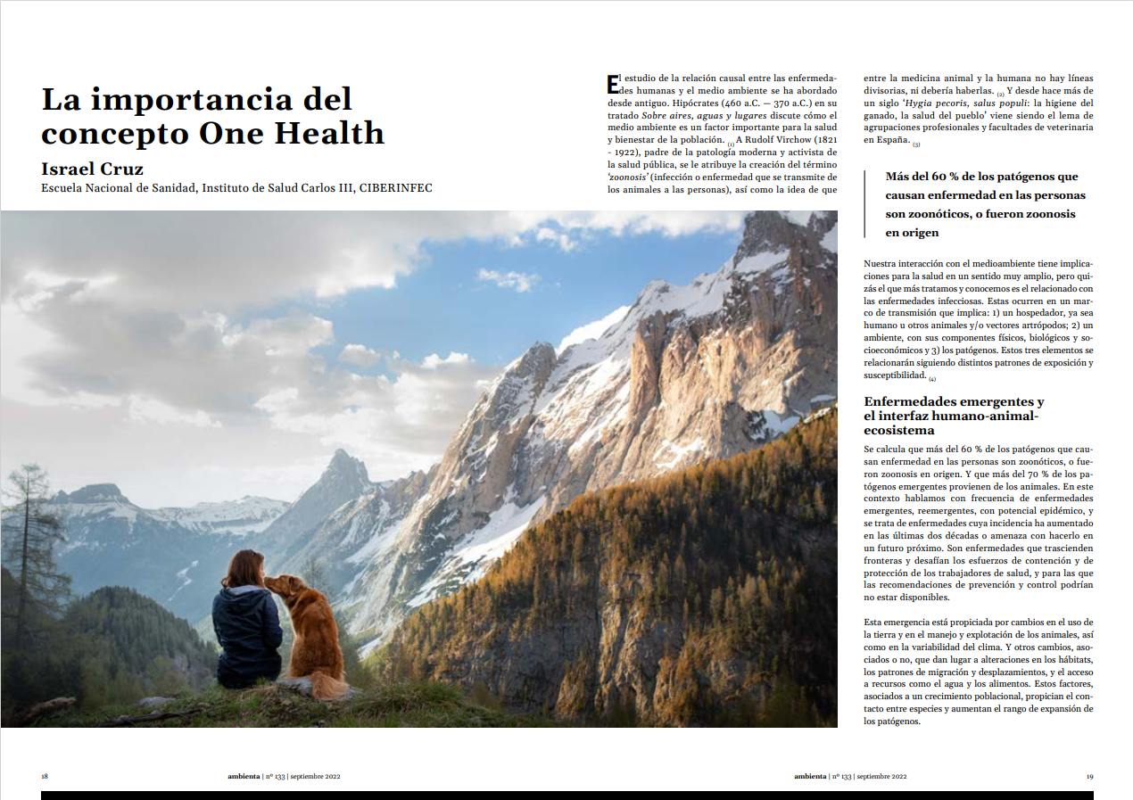 La importancias del concepto One Health