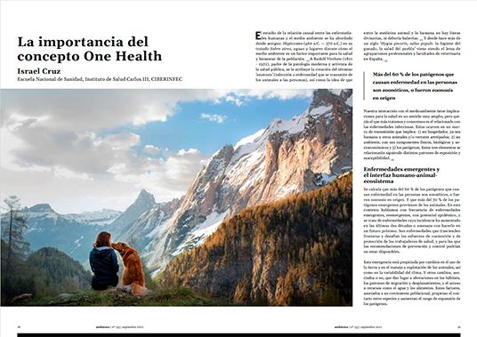 La importancias del concepto One Health