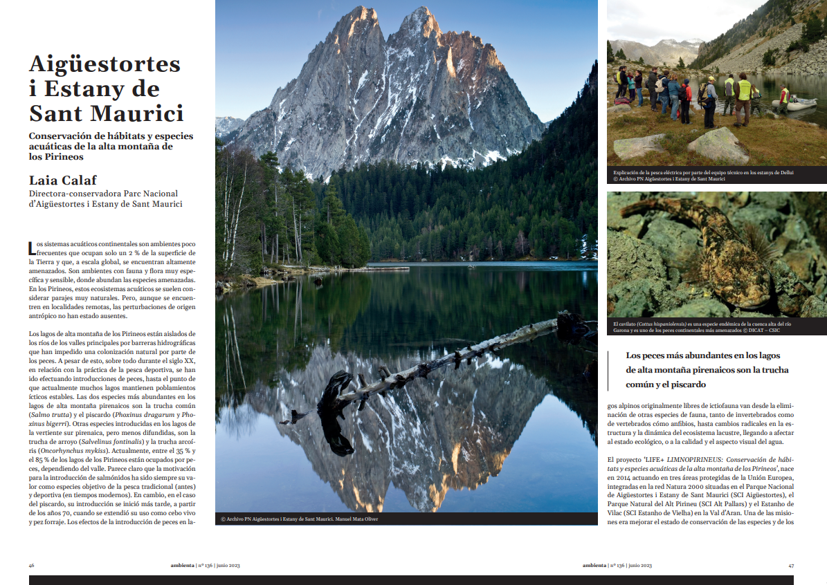 Aigüstortes i Estany de Sant Maurici