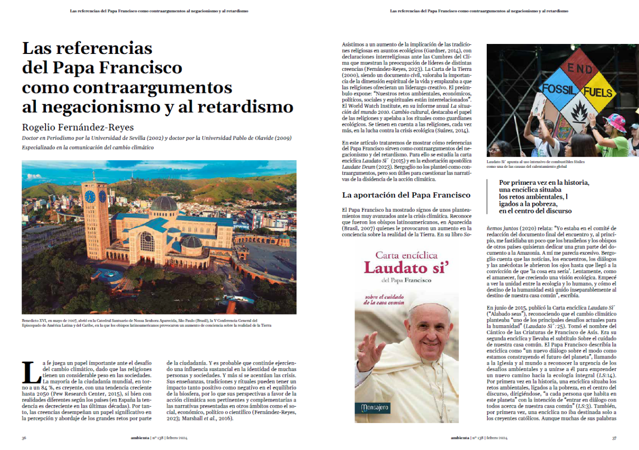 Las referencias del Papa Francisco como contraargumentos al negacionismo y al retardismo