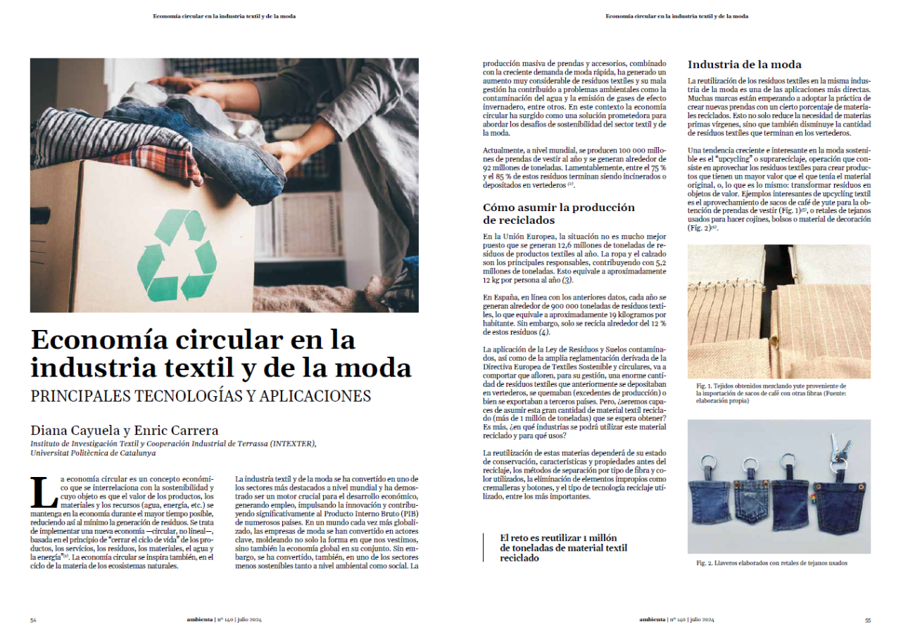 Economía circular en la industria textil y de la moda 