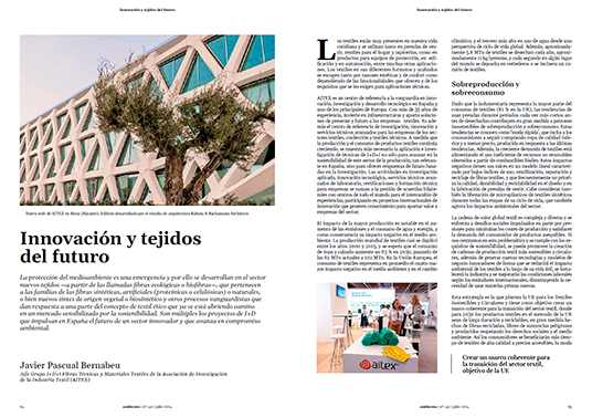 Innovación y tejidos del futuro 