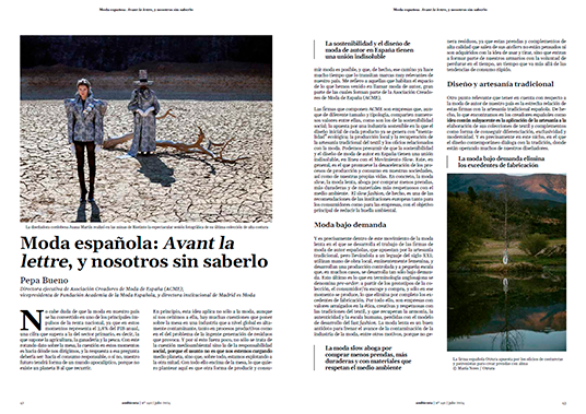 Moda española: Avant la lettre, y nosotros sin saberlo 