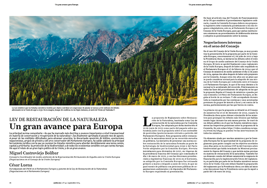 Avance para Europa