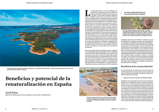 Renaturalización en España