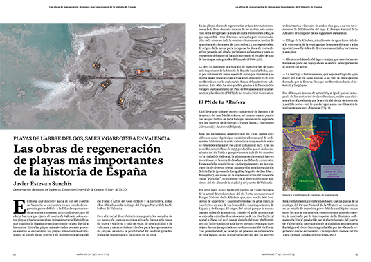 Las obras de regeneración de playas más importantes de la historia de España